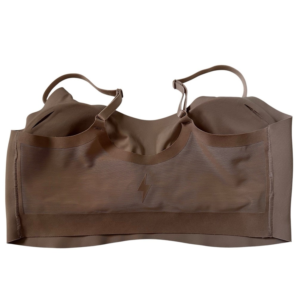 JOIN EBY Seamless Support Bra Beige Wireless Comfort Light Supporr | 69-24 - Picture 2 of 4